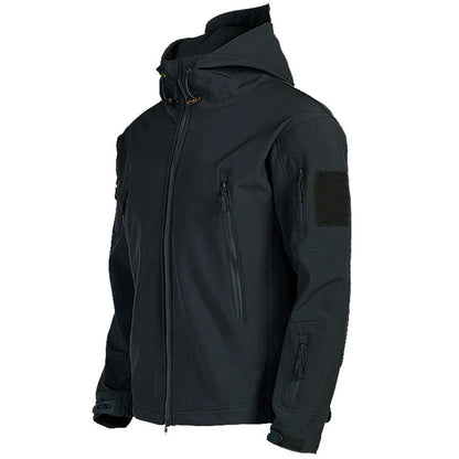 Veste d'hiver homme Charles Élégant Noir