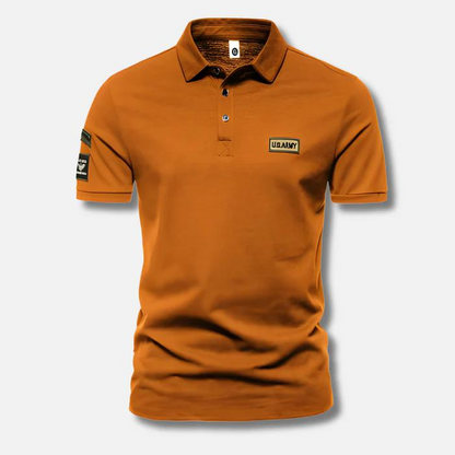 Polo homme style militaire été