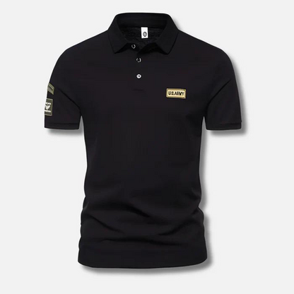 Polo homme style militaire été