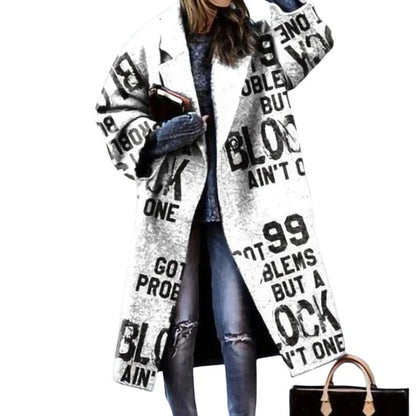 Manteau long en laine femme couleurs chaudes et charmantes