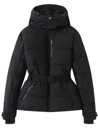 Veste de ski femme élégante, coupe cintrée