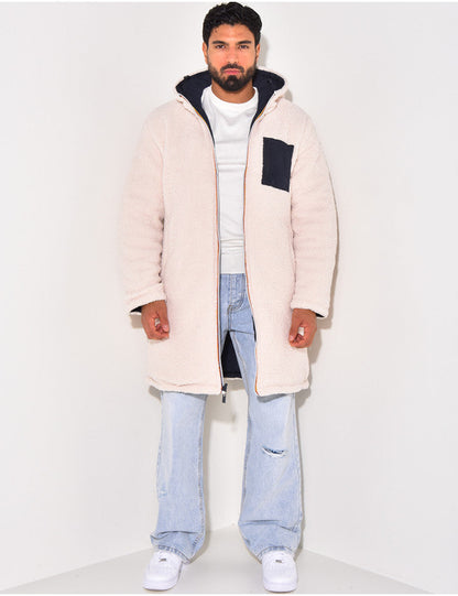 Herren Wintermantel Lang Elegant Schutz - IdealeKleiden