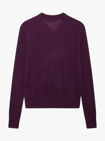 Cardigan en maille pour femme Doux Confortable avec ceinture