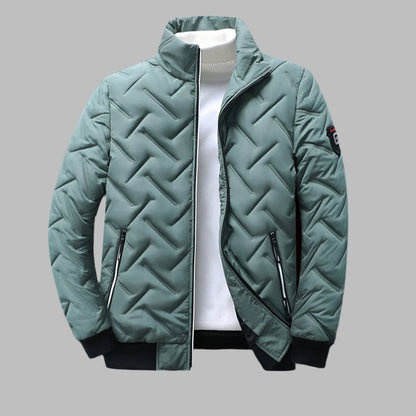 Coupe-vent zippé pratique pour homme