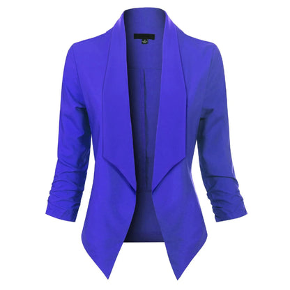 Blazer élégant pour femme, manches longues