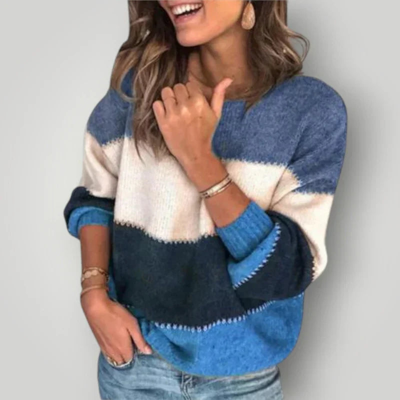 Pull femme chaud moderne tricoté