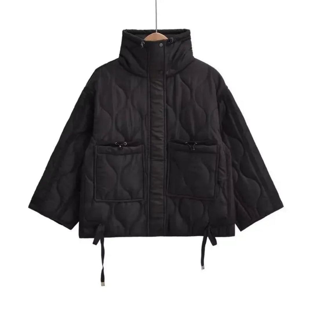 Doudoune femme col montant chaude hiver