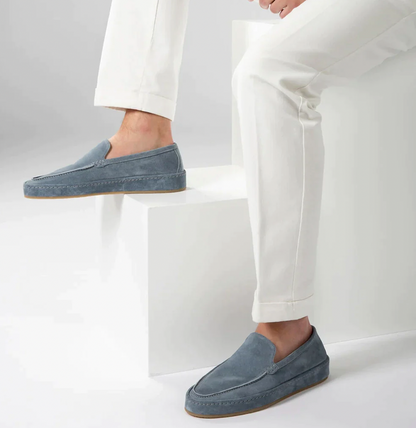Mocassins confortables pour hommes en daim