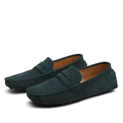 Mocassins confortables en daim pour hommes