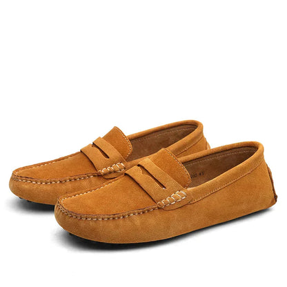 Mocassins pour homme en daim élégants