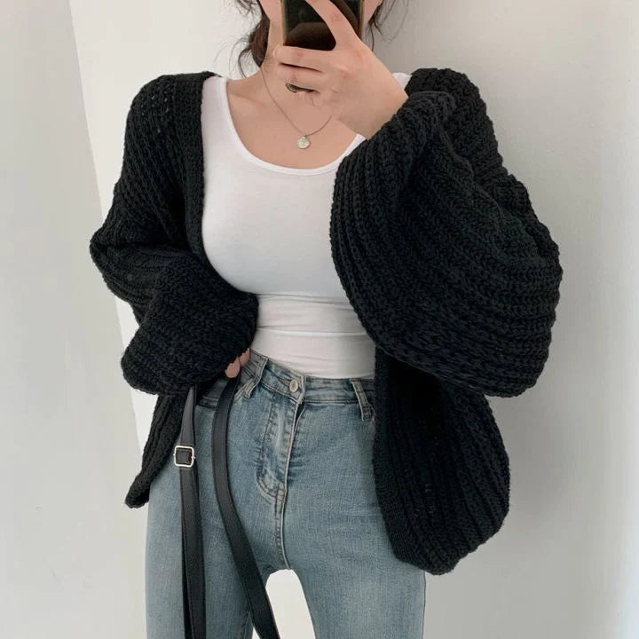 Écharpe cardigan femme élégante