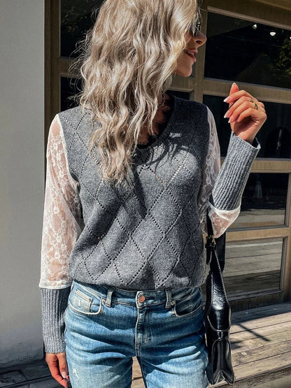 Haut de femme élégant col en V