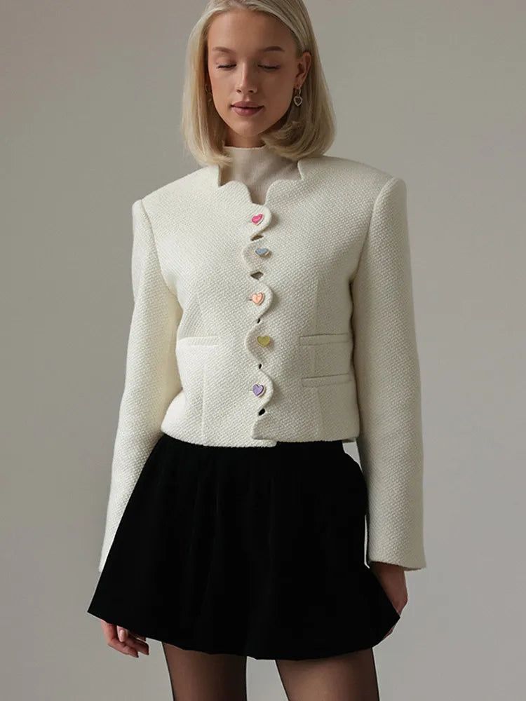 Elegante Damenweste Hochgeschlossen Exklusiv - IdealeKleiden
