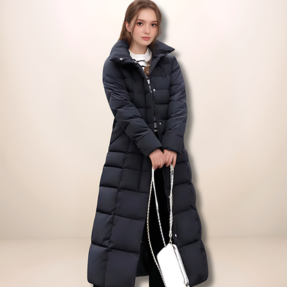 Manteau d'hiver élégant blanc