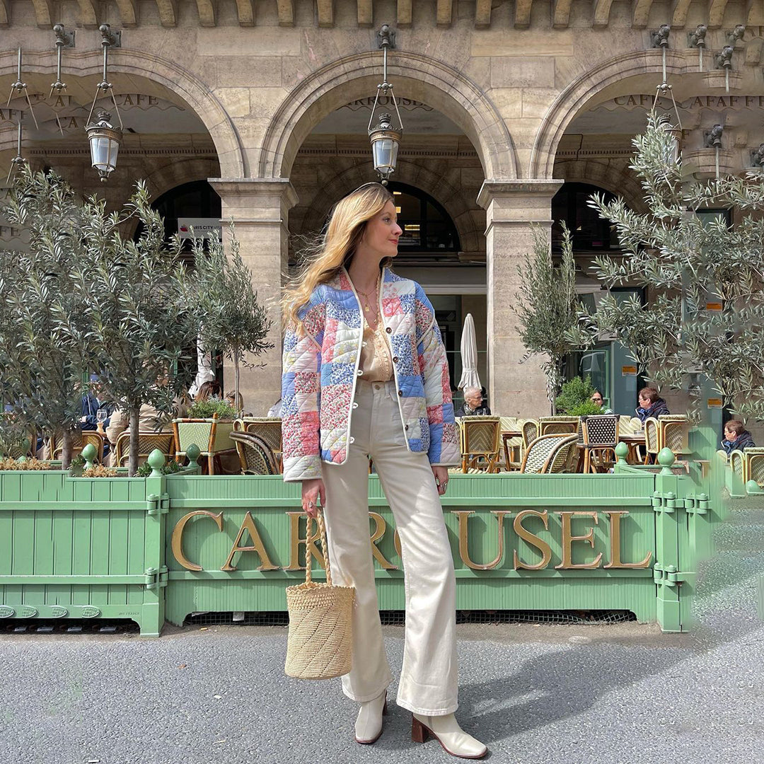 Veste moderne femme coloris printemps