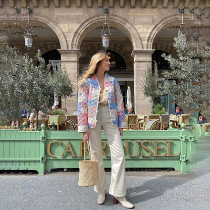 Veste moderne femme coloris printemps