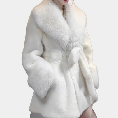 Veste d'hiver femme élégante chaude