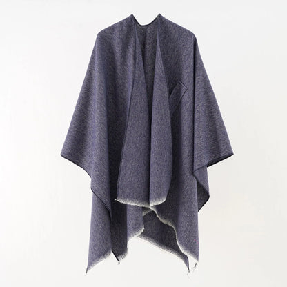 Poncho en cachemire élégant pour femme