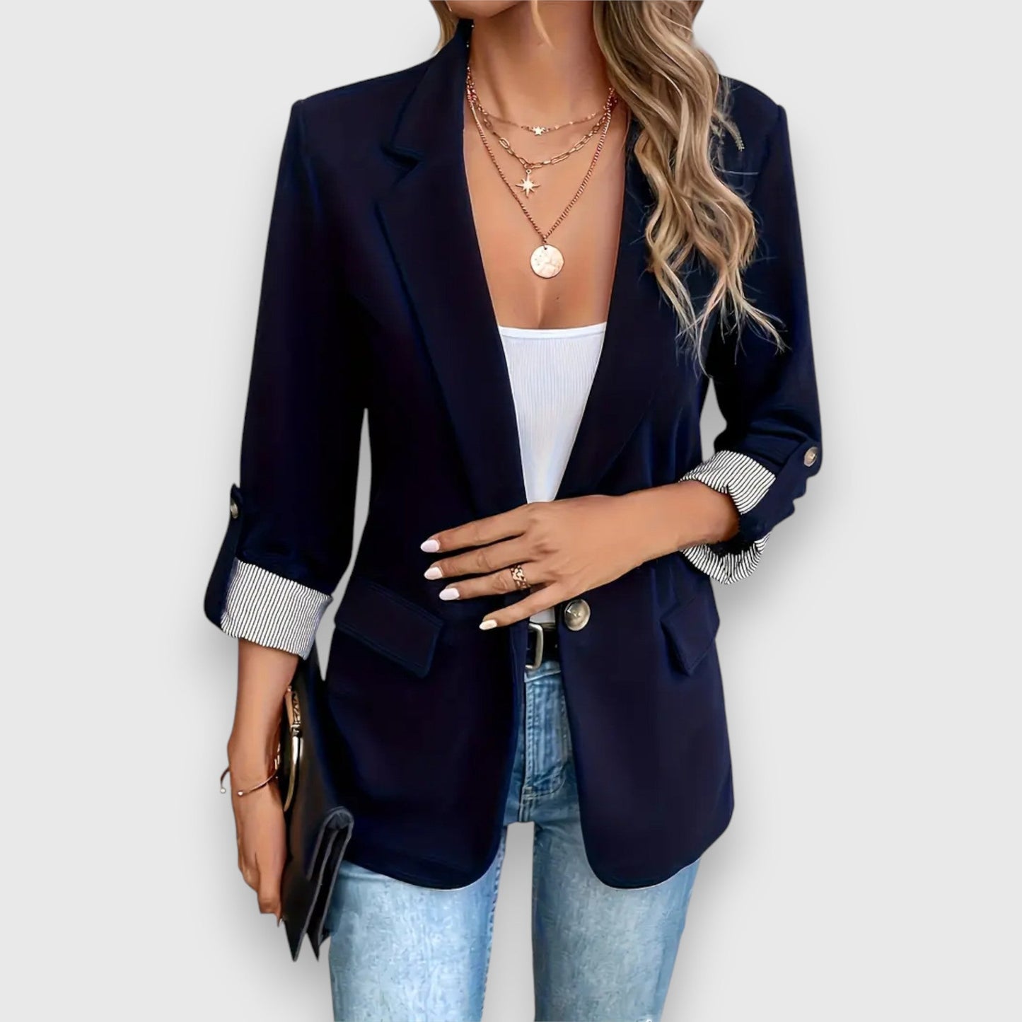 Blazer homme coupe slim design élégant