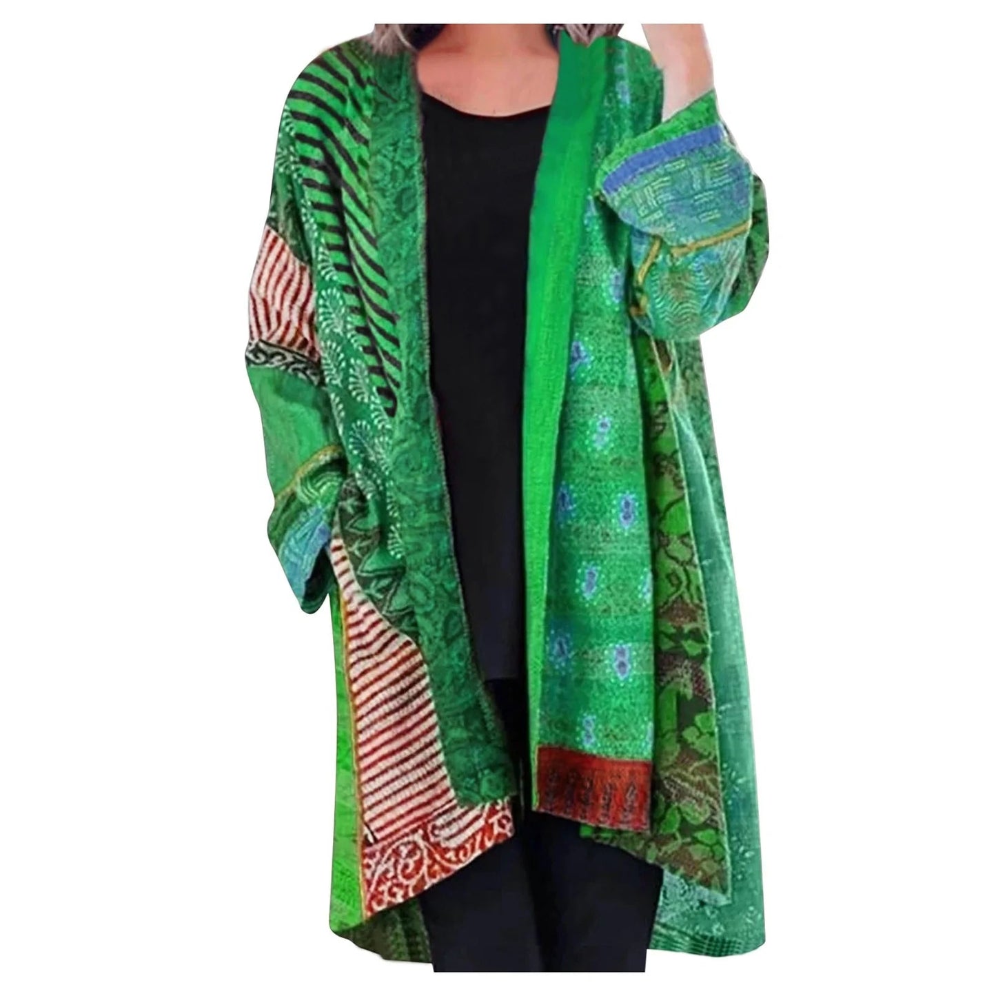 Écharpe Femme Pull Manches Longues Élégant