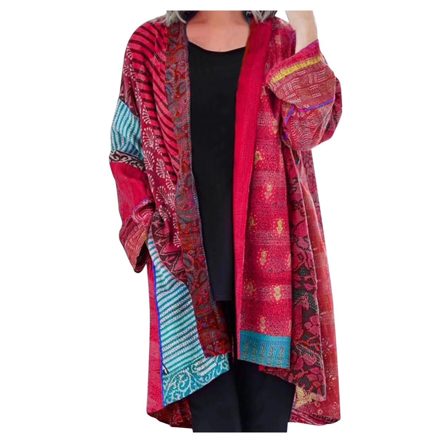 Écharpe Femme Pull Manches Longues Élégant