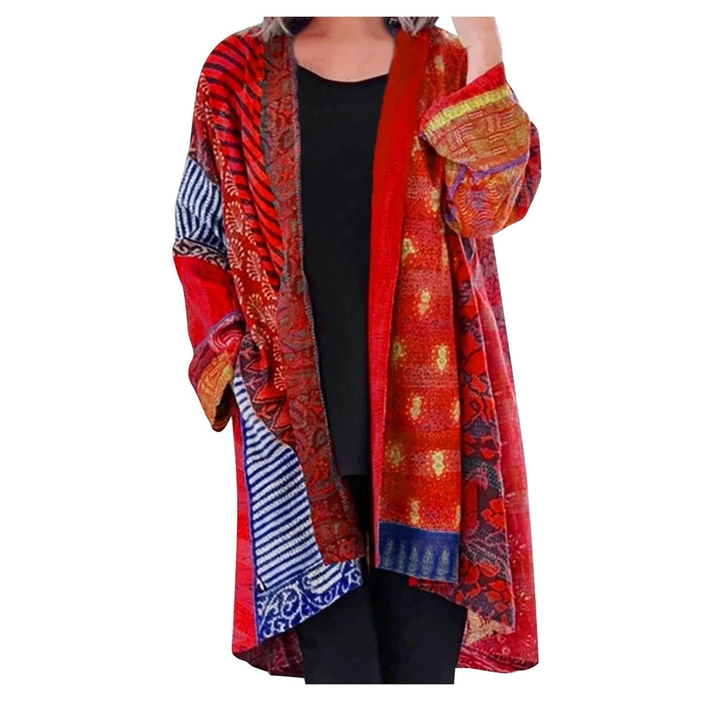 Écharpe Femme Pull Manches Longues Élégant