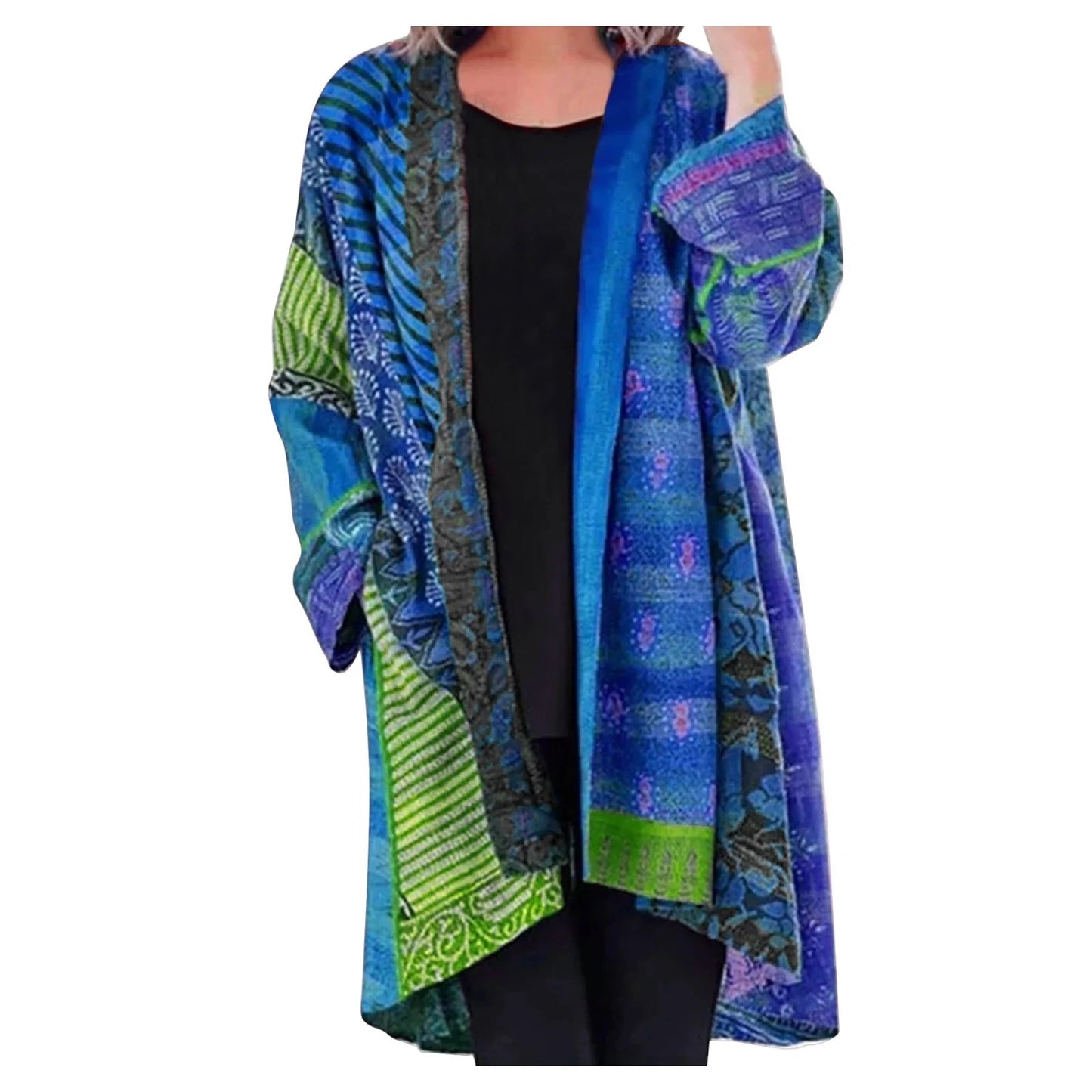 Écharpe Femme Pull Manches Longues Élégant