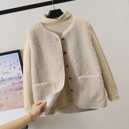 Gilet féminin mode boutonnage devant