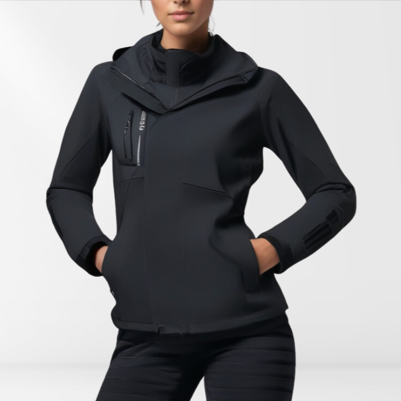 Veste 3 en 1 pratique pour femme tout temps