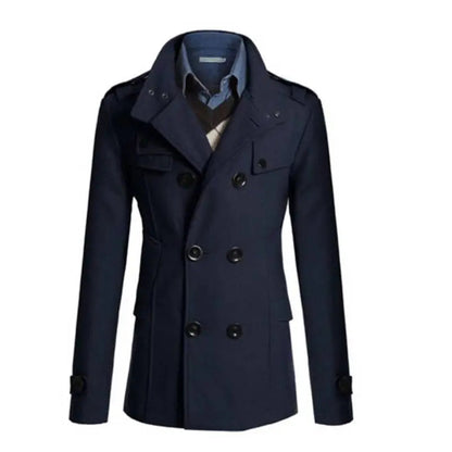 Veste femme élégante mélange de laine coupe ajustée