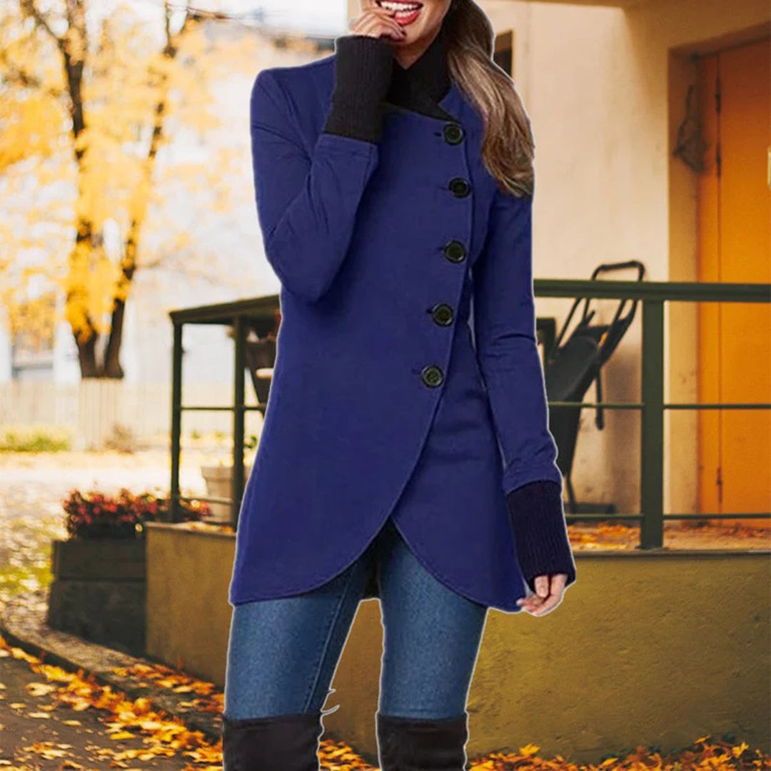 Veste d'automne femme moderne élégante