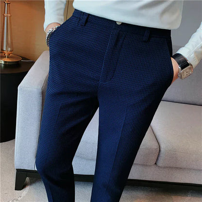Pantalon gaufré décontracté Confort Loisirs