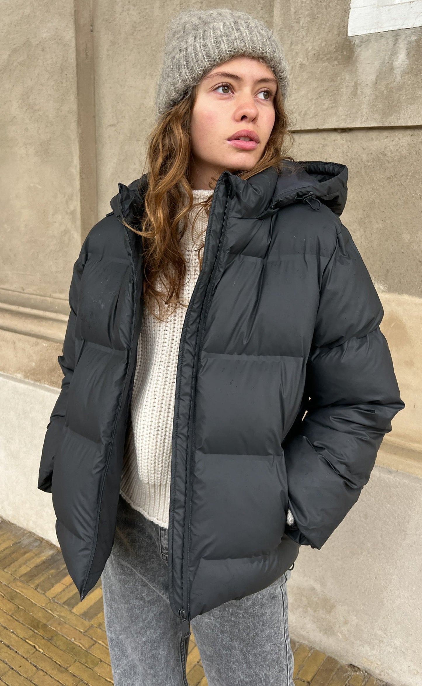 Robe d'hiver matelassée chaude