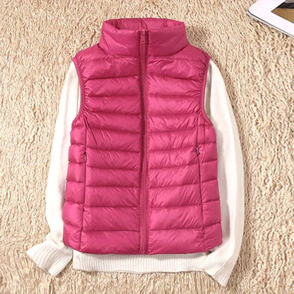 Gilet doudoune sans manches ultraléger