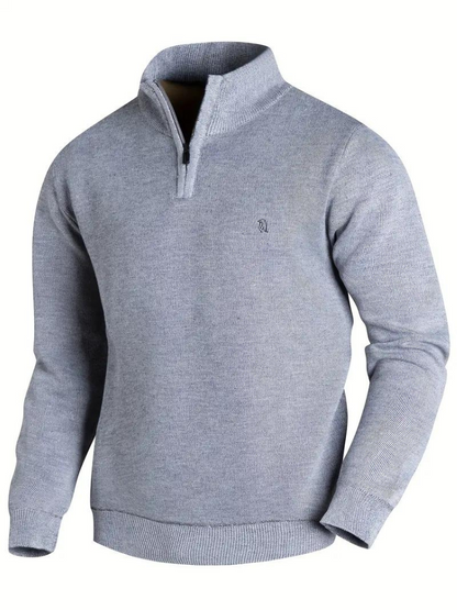 Herren Rollkragen Pullover Modern Strick - IdealeKleiden