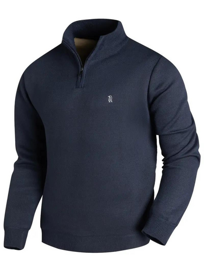Pull col roulé homme tricot moderne