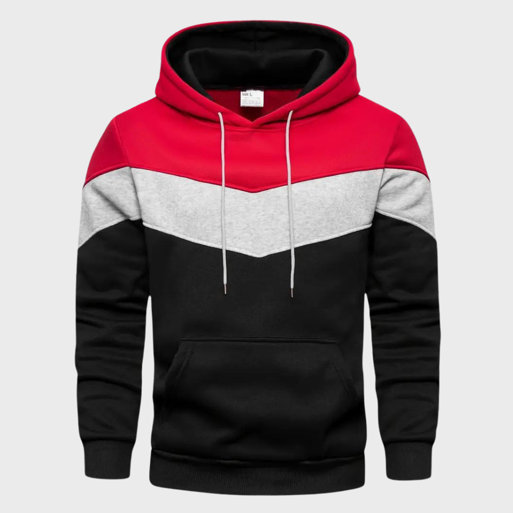 Sweat à capuche moderne pour homme avec capuche réglable