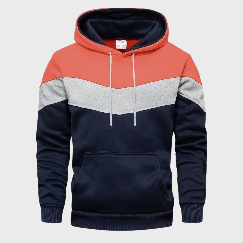 Sweat à capuche moderne pour homme avec capuche réglable