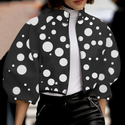 Veste courte automne tendance pour femme