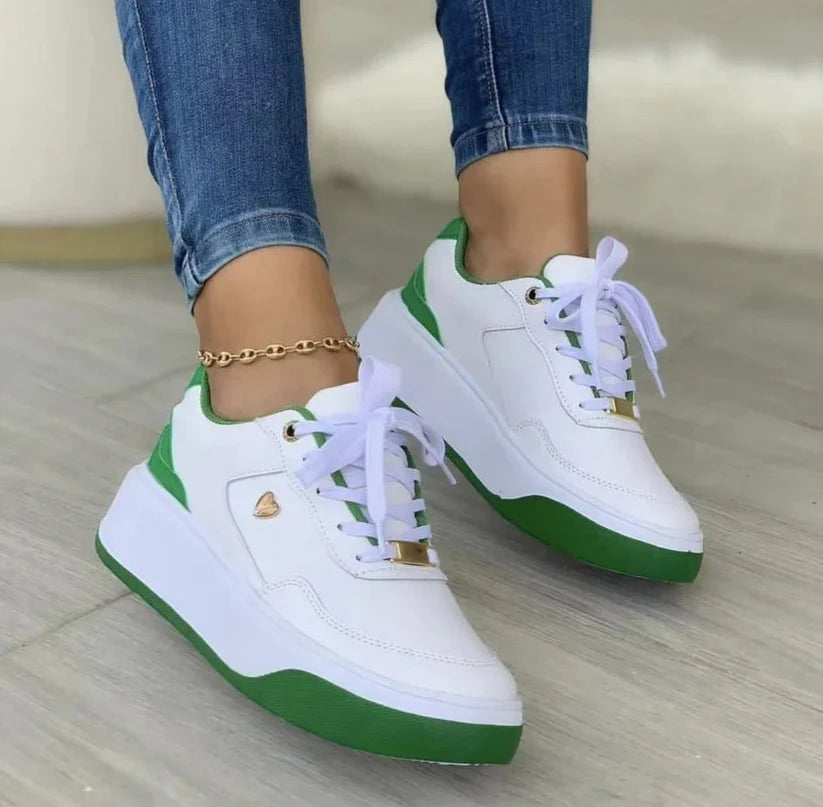 Stilvoller Damen Sneaker Elegant Schuhe - IdealeKleiden