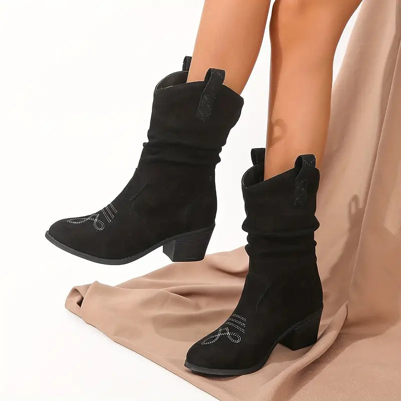 Retro Cowboy Stiefel Frauen - IdealeKleiden