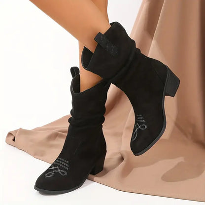 Bottes de cowboy rétro femme