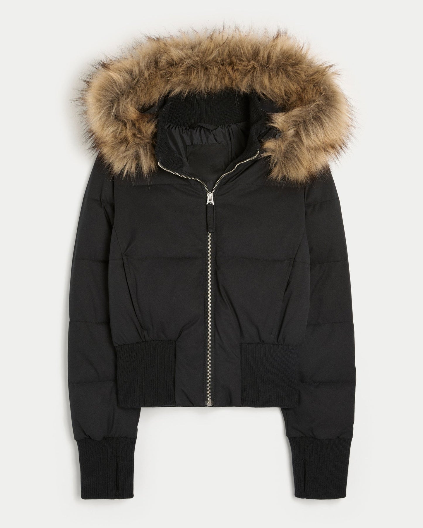 Élégante veste d'hiver pour femme avec capuche, chaude
