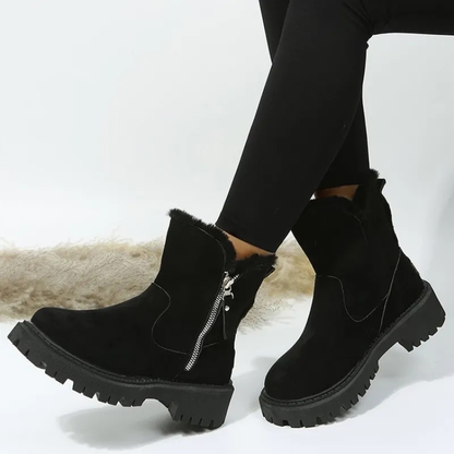 Bottes d'hiver femme, chaudes et isolantes
