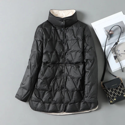 Doudoune chaude pour femme hiver