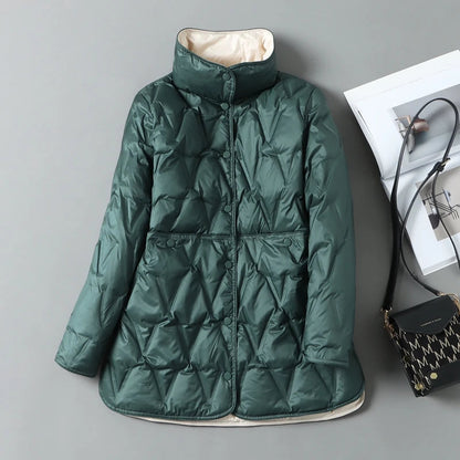 Doudoune chaude pour femme hiver