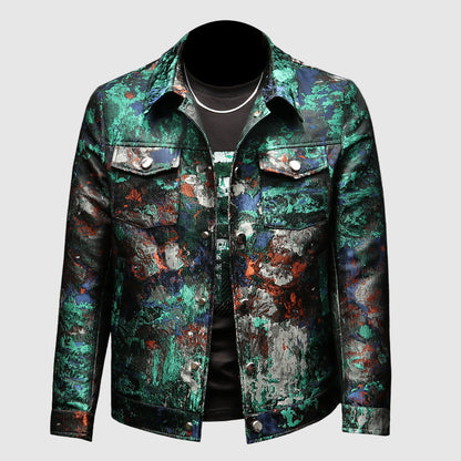 Élégante veste pour femme verte de Lorenzo Vitali