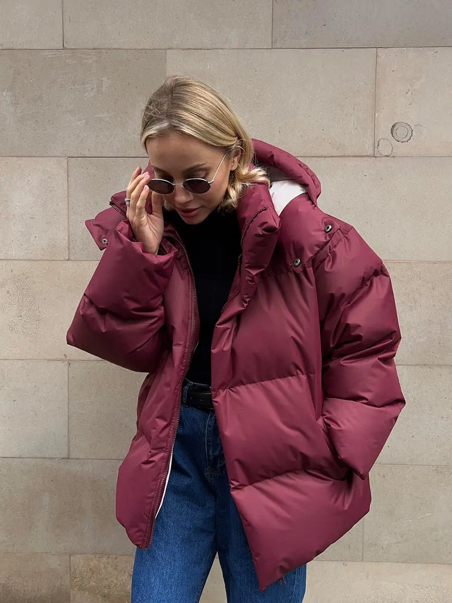 Doudoune matelassée femme chaude légère Manteau d'hiver