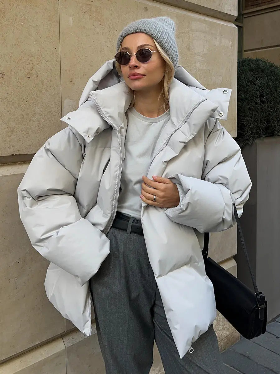 Doudoune matelassée femme chaude légère Manteau d'hiver