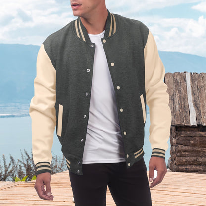 Blouson universitaire pour hommes : sportif et élégant